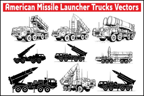American Missile Launcher Trucks Vectors Graphics and Illustrations Review