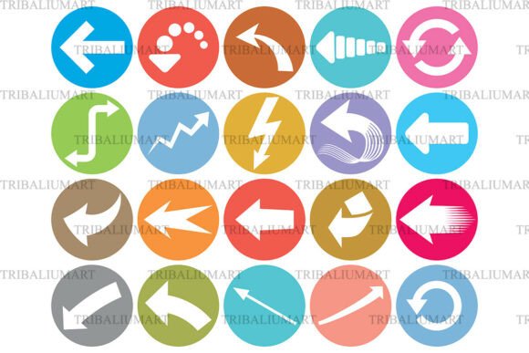 Arrow Circle Icons SVG Graphics Review
