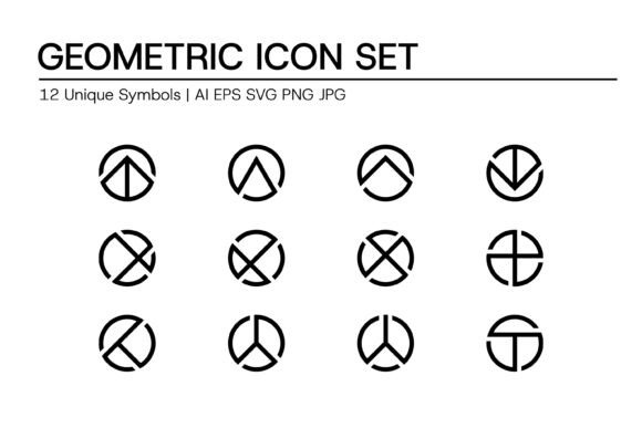 Geometric Circle Logo Icon Set: A Designer’s Review for Graphics and Logo Templates