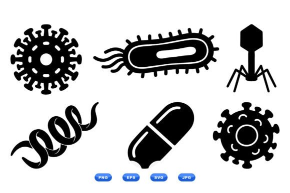 Microbe Science Icon Pack Graphics and Crafts Review