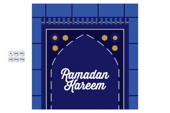 Ramadan Kareem Greeting 04 Graphics and Illustrations Review