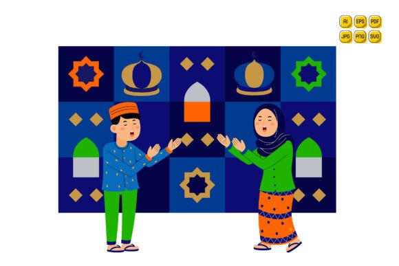 Review: Muslim Couple Praying on Ramadan